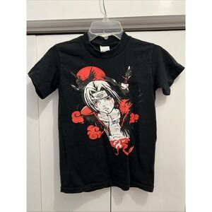 VTG Itachi Uchiha NARUTO Character T-Shirt, Youth Kid's Sz L, MADE IN USA